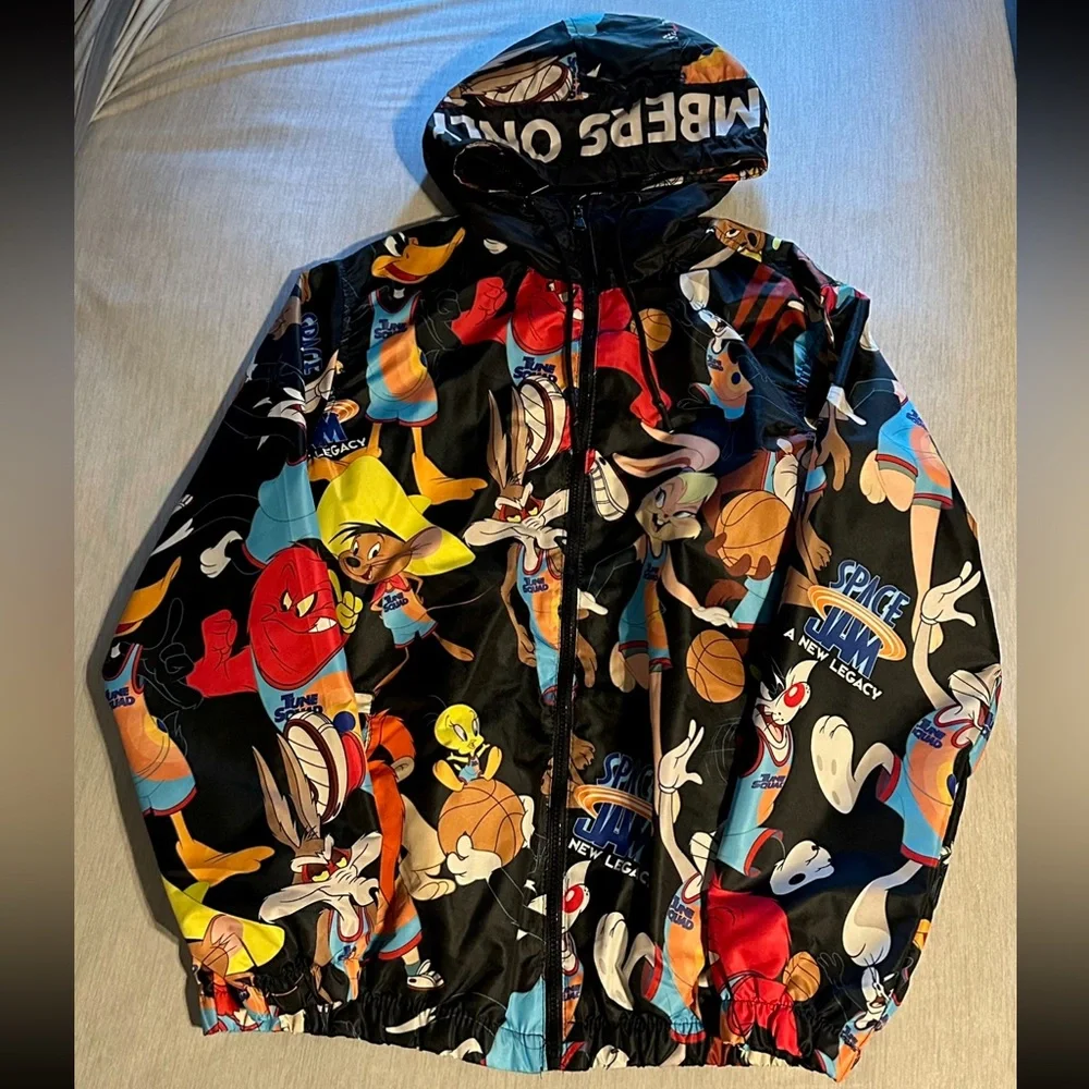 Members Only Space Jam Jacket/Windbreaker - Men’s Medium - Picture 1 of 3